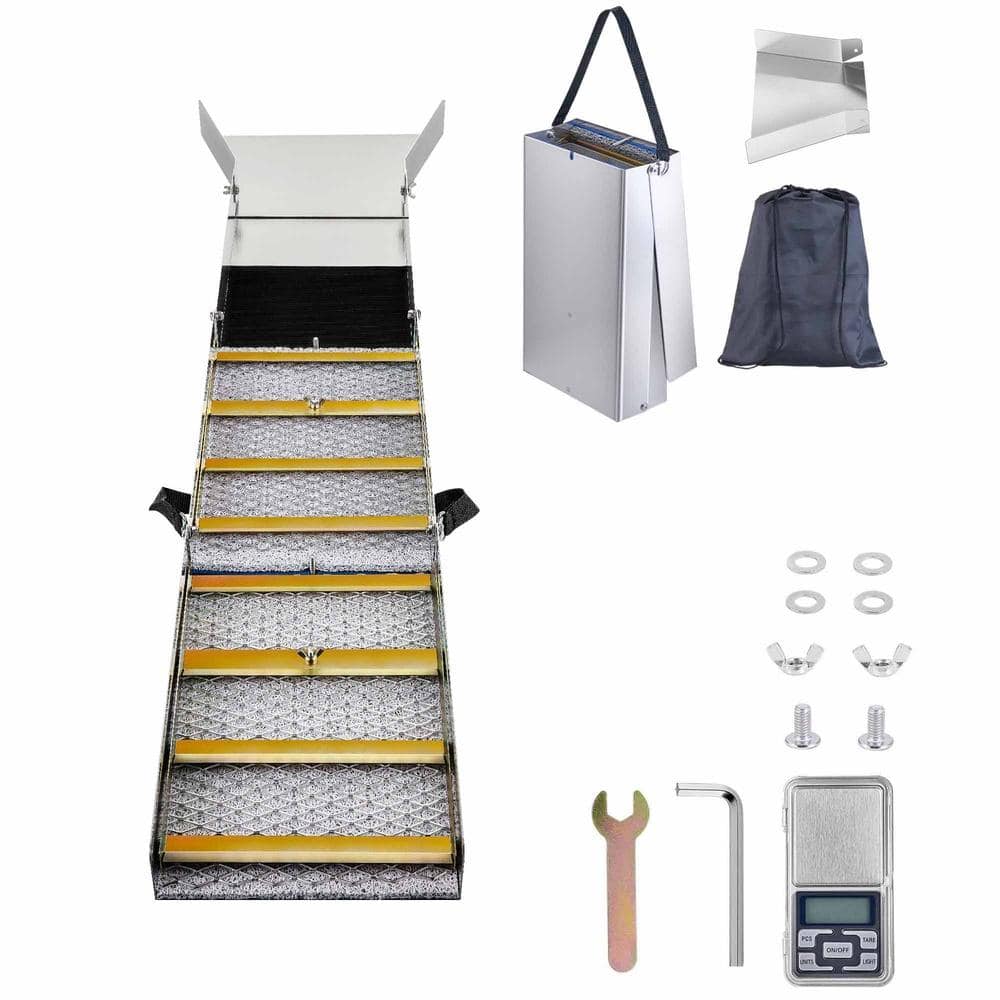 Folding Aluminum Sluice Box 50 in. Compact Gold Sluice with Miners Moss and Pocket Scale price history on PriceWatchPro