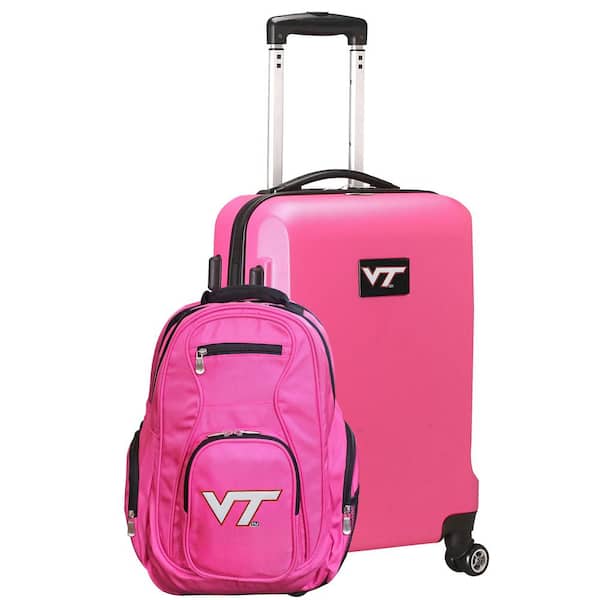 Mojo Virginia Tech Hokies Deluxe 2-Piece Backpack and Carry-On Set  CLVTL104_PINK - The Home Depot