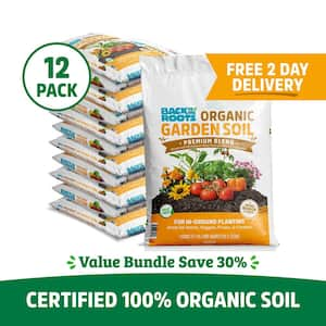 Organic Garden Soil (12 1 cu.ft. Bags )