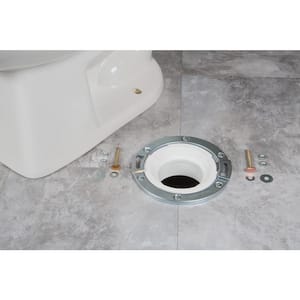 7 in. Galvanized Steel Toilet Flange Replacement Ring