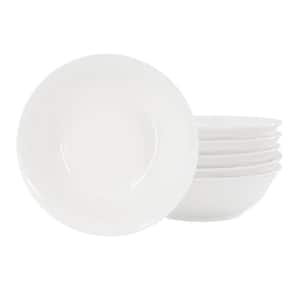 Gibson Home Great Essentials 20 fl. oz. White Fine Ceramic Entree