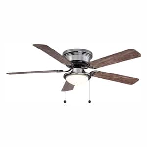 Hugger 52 in. LED Gunmetal Ceiling Fan
