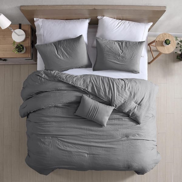 Modern Threads 4-Piece Garment-Washed high quality Comforter Set