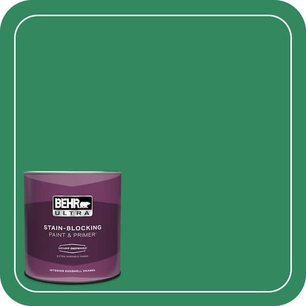 BEHR ULTRA 1 qt. #P420-6 Exquisite Emerald Extra Durable Eggshell Enamel Interior Paint & Primer