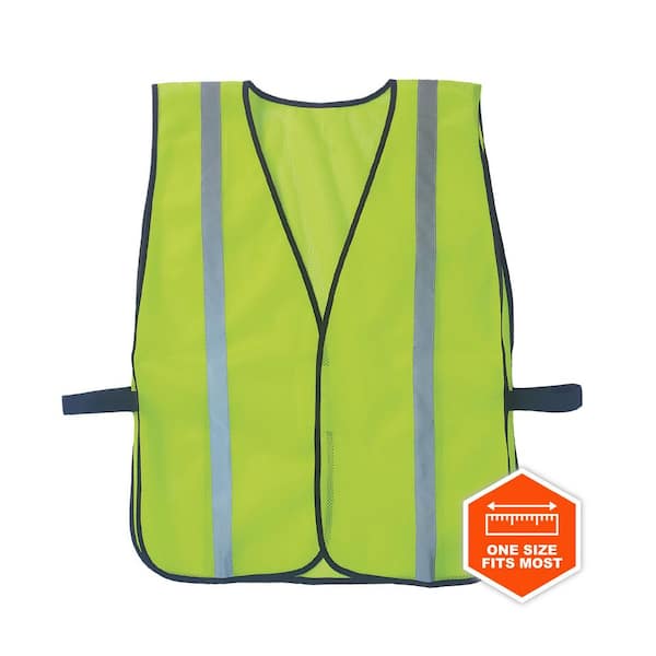 GLoWEAR Lime Hi-Vis Non-Certified Standard Vest