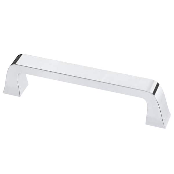 Solid Bar 3-3/4 in. (96 mm) Stainless Steel Cabinet Drawer Bar Pull