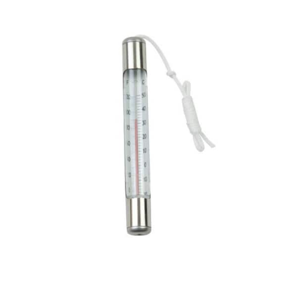 METAL BACKED CELCIUS FARENHEIT THERMOMETER PKG(2)