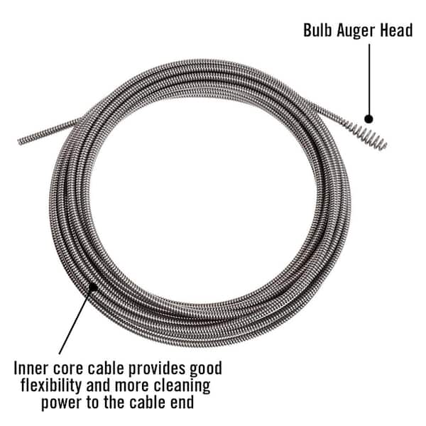 Ridgid Drain Cleaning Cable,5/16 In. x 25 ft. 62235, 5/16x25ft. - Kroger
