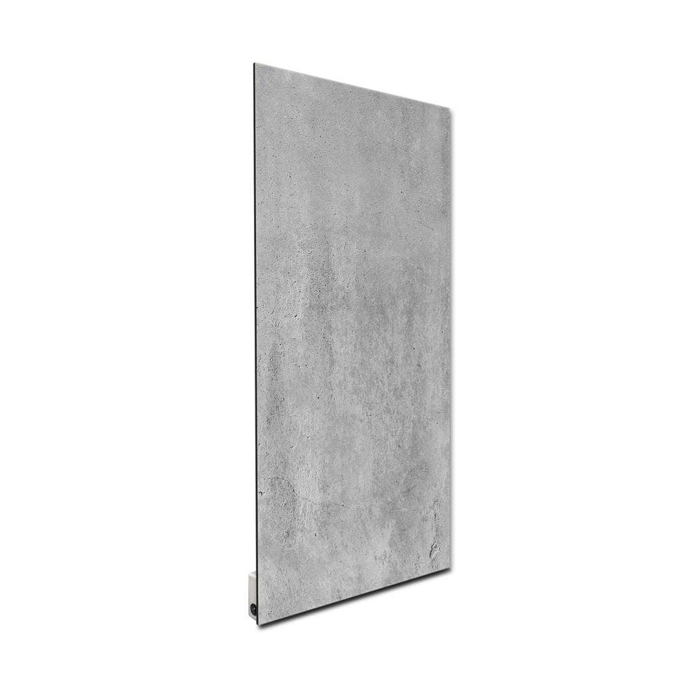 Glass Heater 750-Watt Radiant Wall Hanging Decorative Glass Heat Panel - Frozen Concrete price history on PriceWatchPro