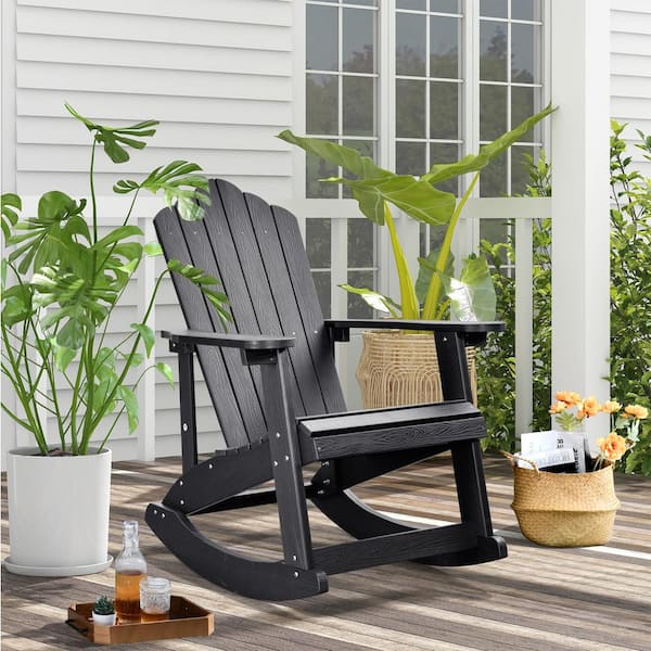 rocking plastic adirondack chair