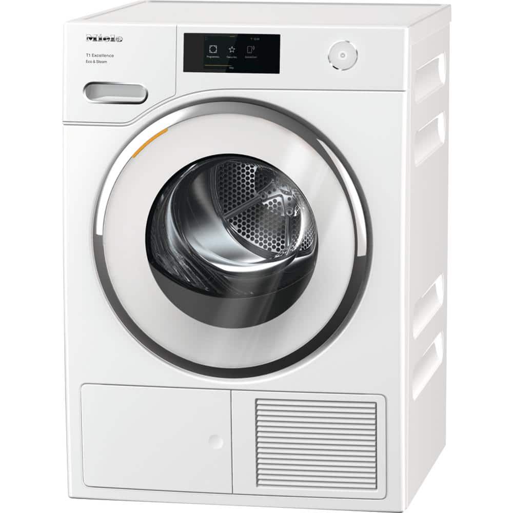 Miele TXI680 WP 4.0 cu. ft. 110Volt White Front Loading Electric Dryer TXI 680WP The Home Depot
