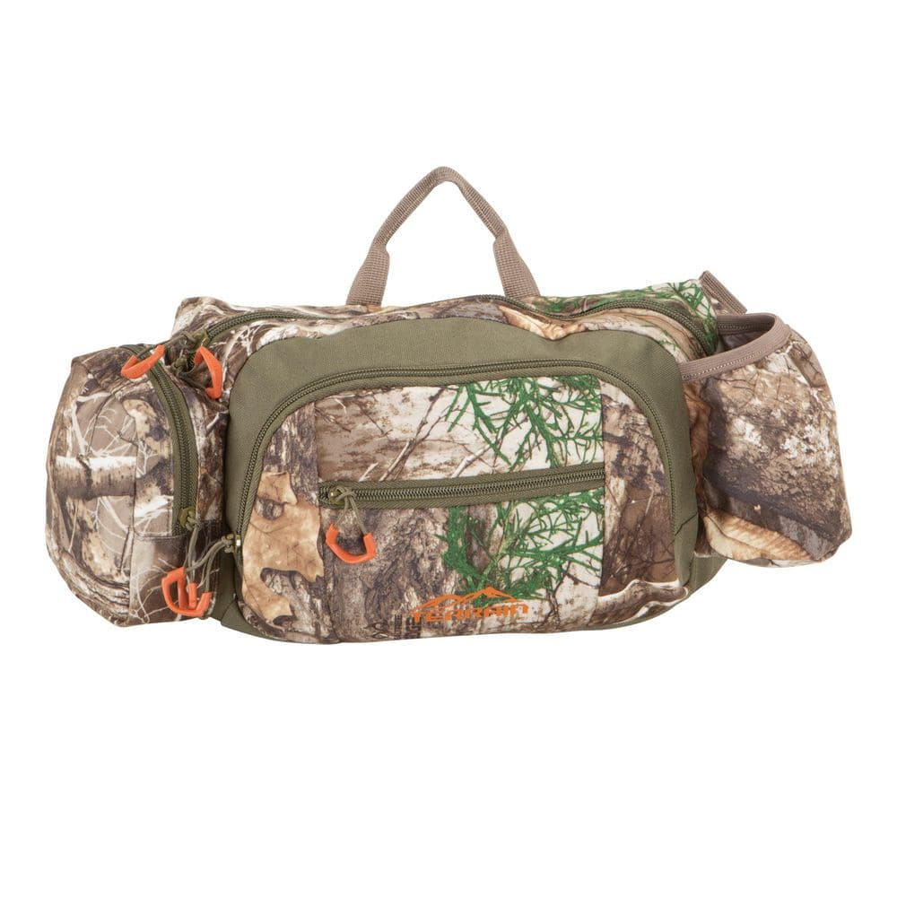 Terrain Vale Waist Hunting Pack, 600 Cu. In. Capacity, Olive & Realtree Edge