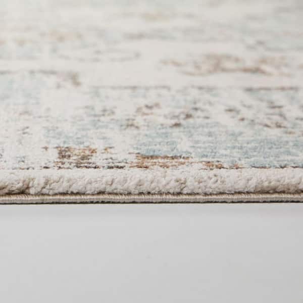 Wolcott Blue 7 ft. 10 in. x 10 ft. Oriental Area Rug