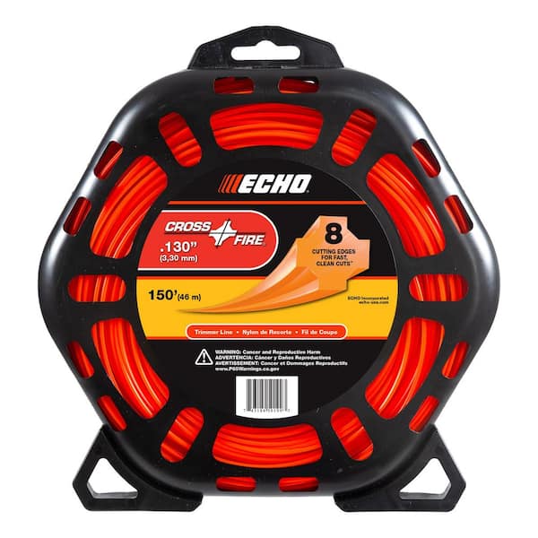 .130" Cross-Fire Trimmer Line (150 ft.) Large Clam
