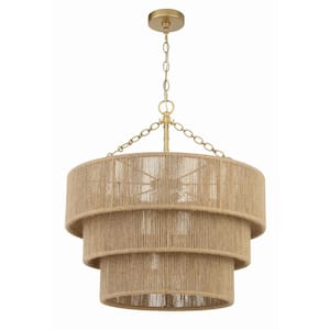 Shyla 10-Light Soft Gold Chandelier