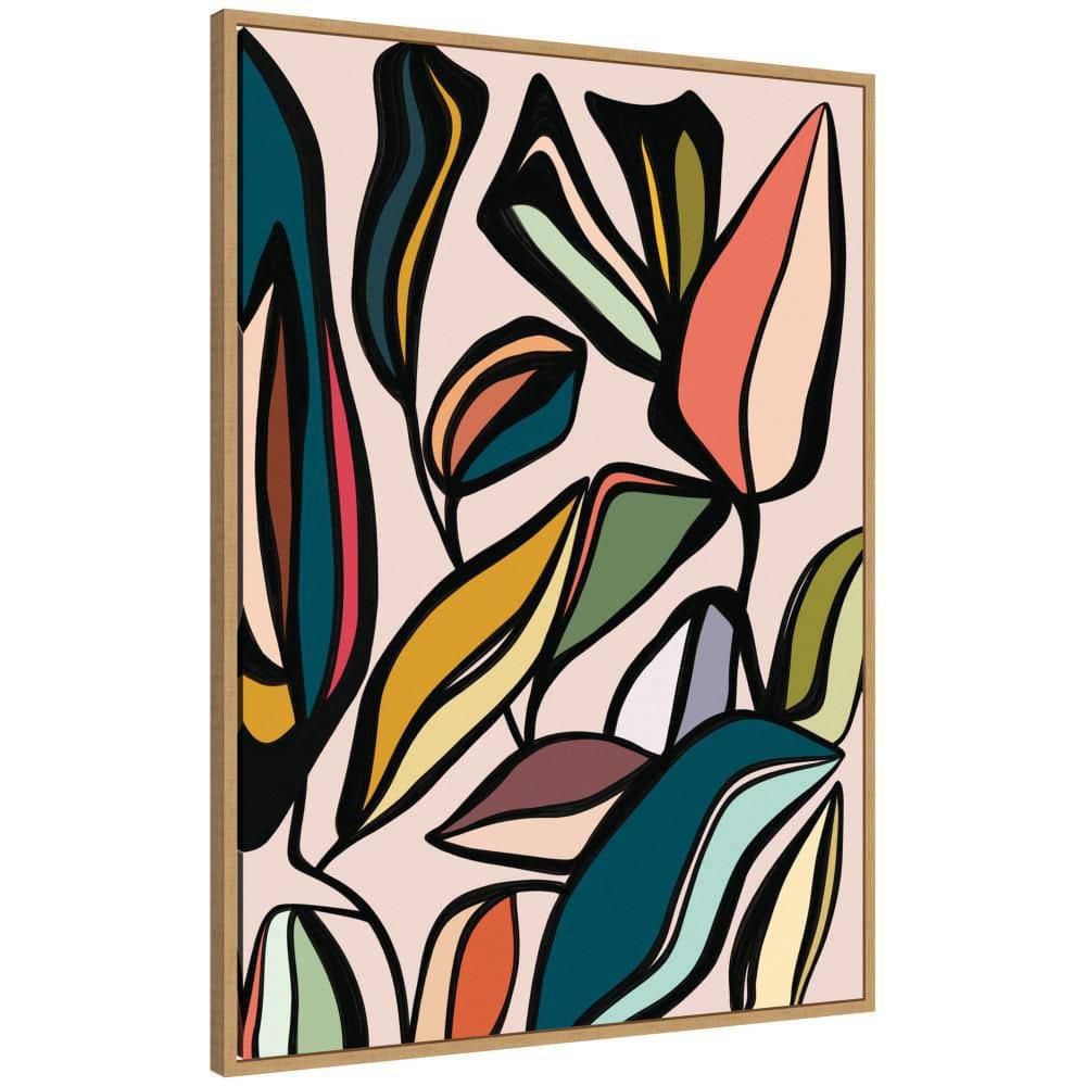 "Sylvie ""Fanciful Ficus Expansion"" by Alicia Bock Plants Framed Art Print 38 in. x 28 in." price history on PriceWatchPro