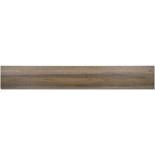 A&A Surfaces Woodland Rustic Pecan 12 MIL x 7 in. W x 48 in. L Click Lock  Waterproof Lux Vinyl Plank Flooring (23.8 sq. ft. / case) HD-LVR5012-0011 -  The Home Depot