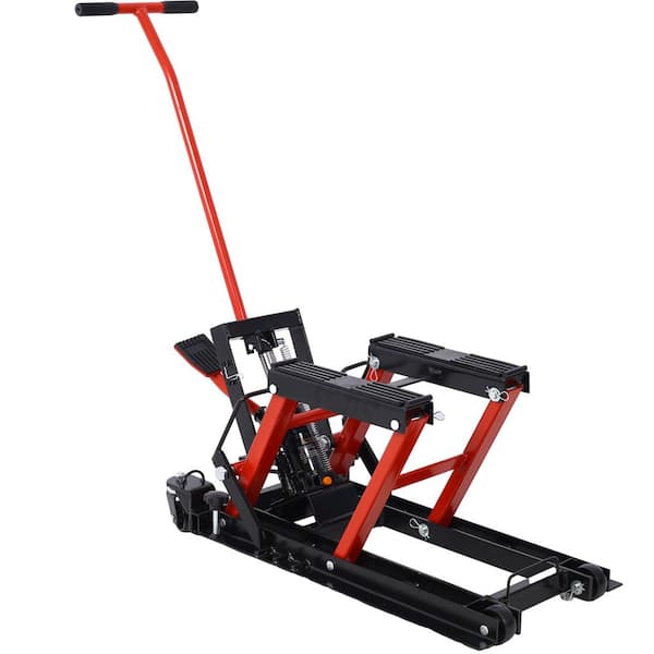 WRIGHTMASTER 1500 lbs Capacity Portable Hydraulic Motorcycle Lift