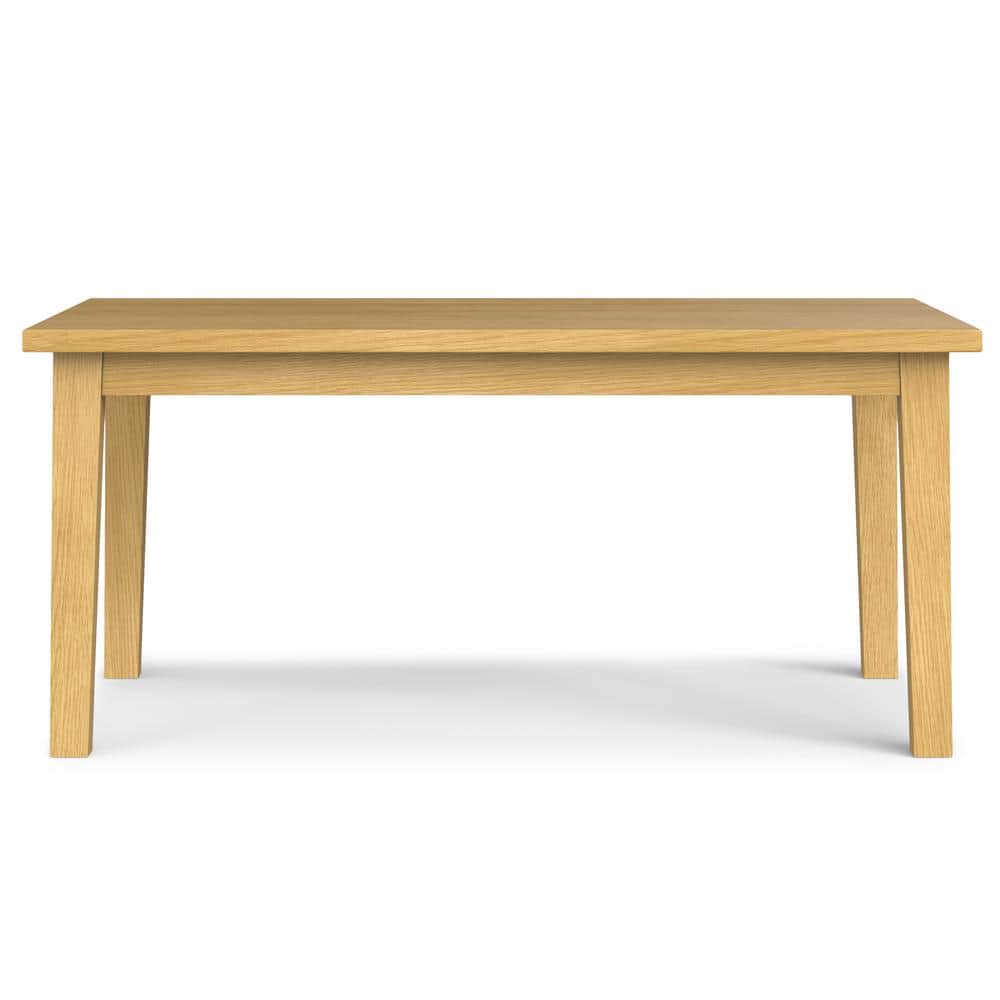 Eastwood 66" Oak Rectangular Contemporary Dining Table