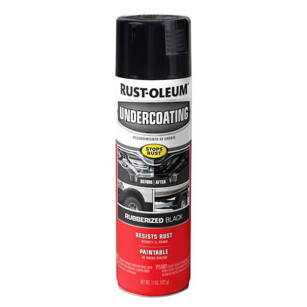 Rust-Oleum Automotive 15 oz. Matte Black Rubberized Undercoating Spray (6-Pack)
