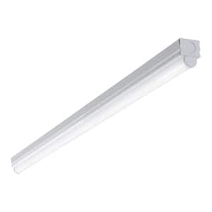 4 ft. 1-Light Linear White Integrated LED Ceiling Strip Light with 2100 Lumens, 4000K