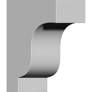4-1/2 in. x 7-1/2 in. x 10 in. Primed Polyurethane Traditional Corbel