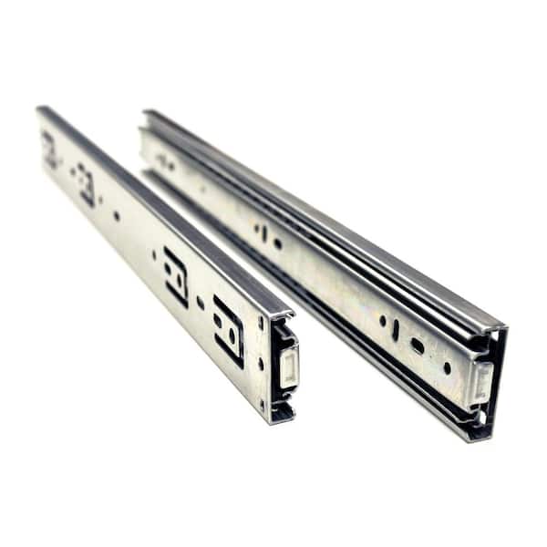 2 Pair of 16 Inch Full Extension Heavy Duty Drawer Slides,Lubrication Steel Ball Bearing 