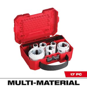 Hole Dozer General Purpose Bi-Metal Hole Saw Set (17-Piece)