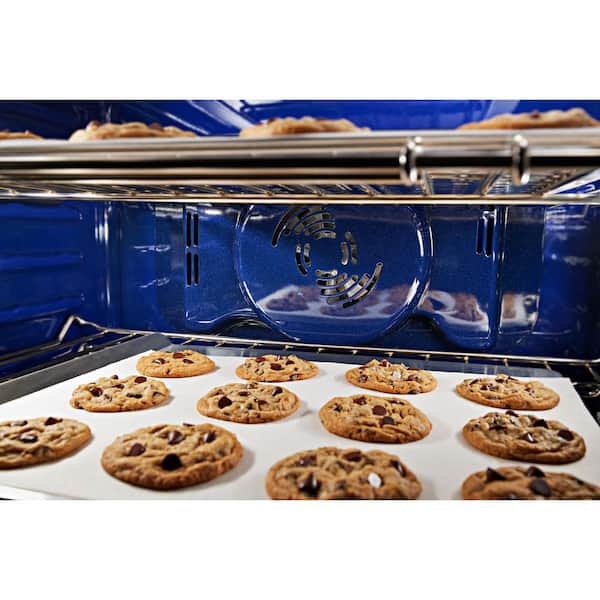 30 in. Double Electric Wall Oven with Convection Self-Cleaning in Stainless Steel