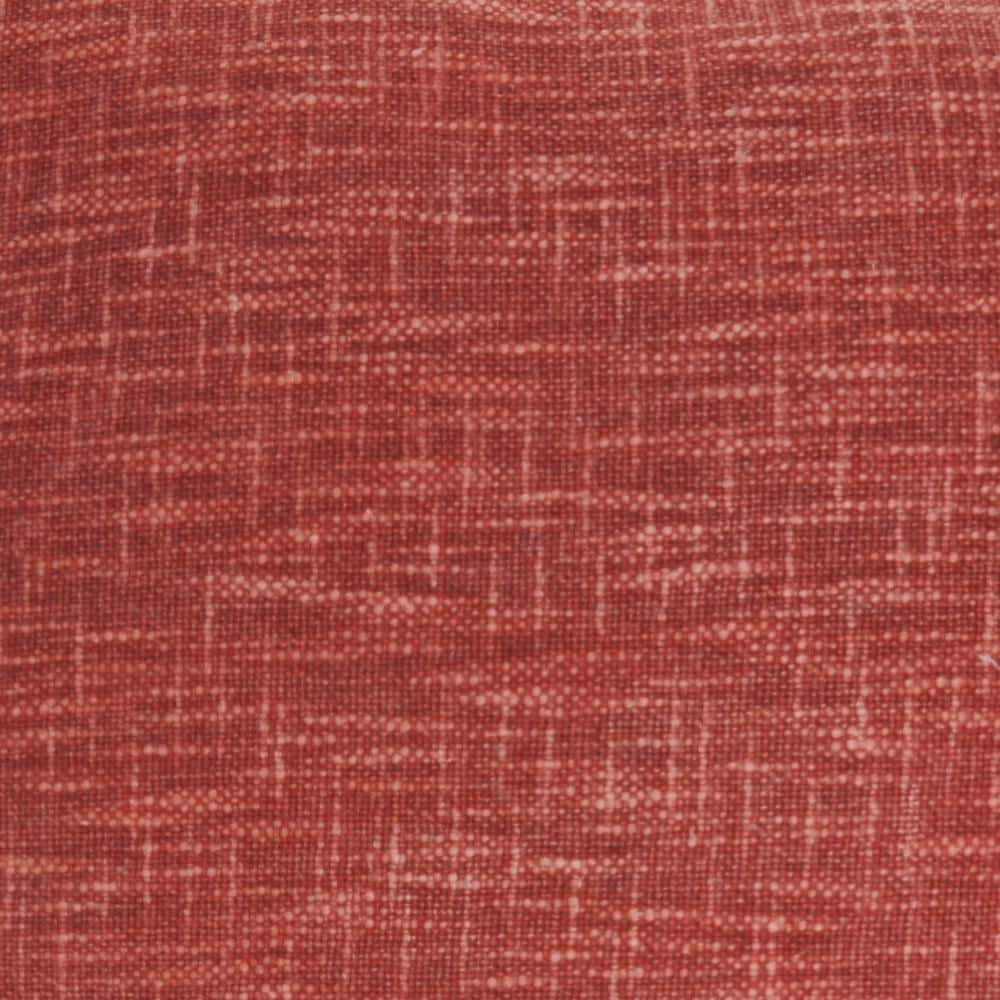 Rust Cotton Fringed 22" Square Throw Pillow