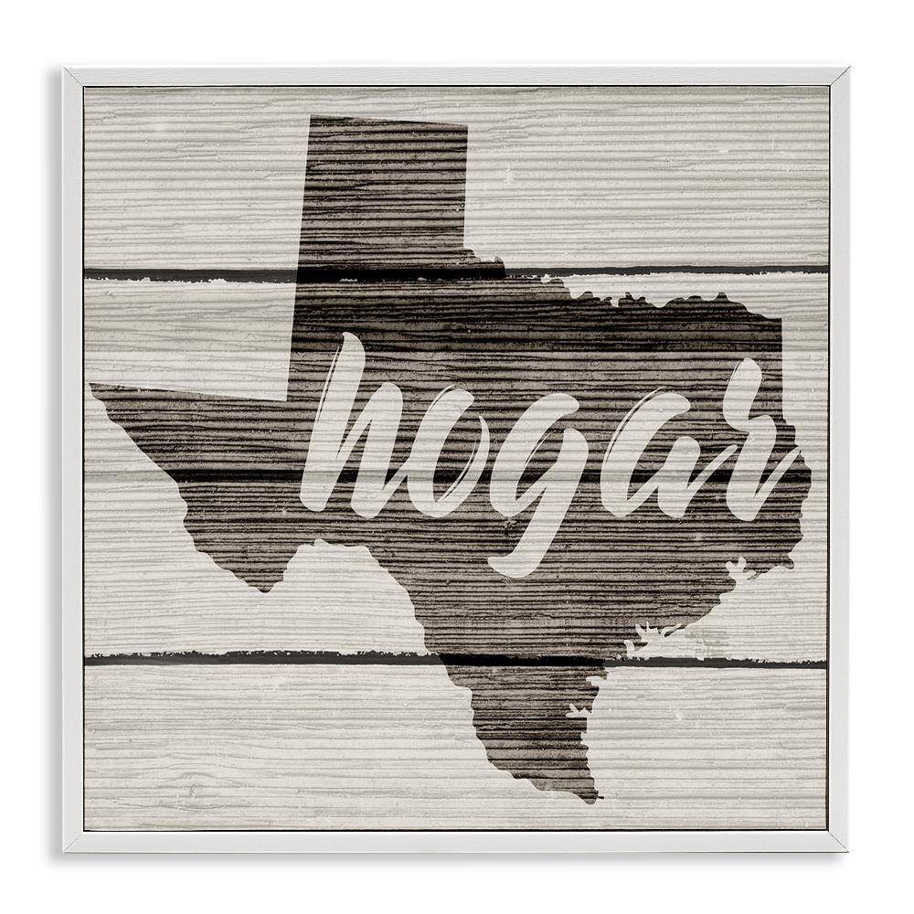 Texas State Home by Lil' Rue White Framed Travel Giclee Art Print 24 in. x 24 in. price history on PriceWatchPro