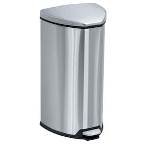 7 Gal. Stainless Steel Step-On Trash Can