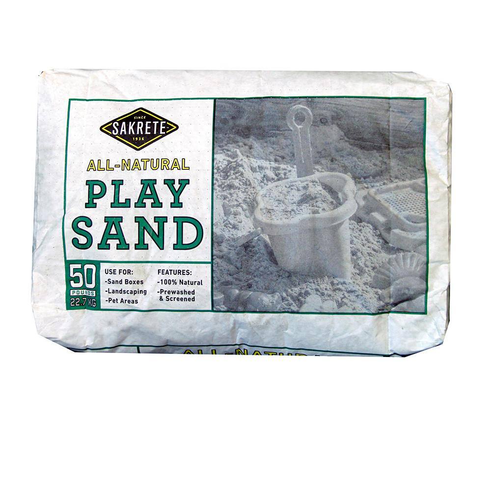 N 50 lb. Natural Play Sand100033813 The Home Depot