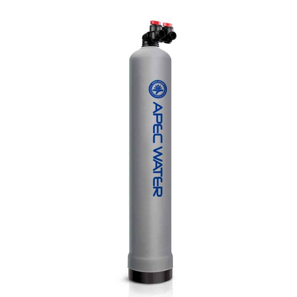 Premium 15 GPM Whole House Salt-Free Water Softener System with Pre-Filter with Protective Coat
