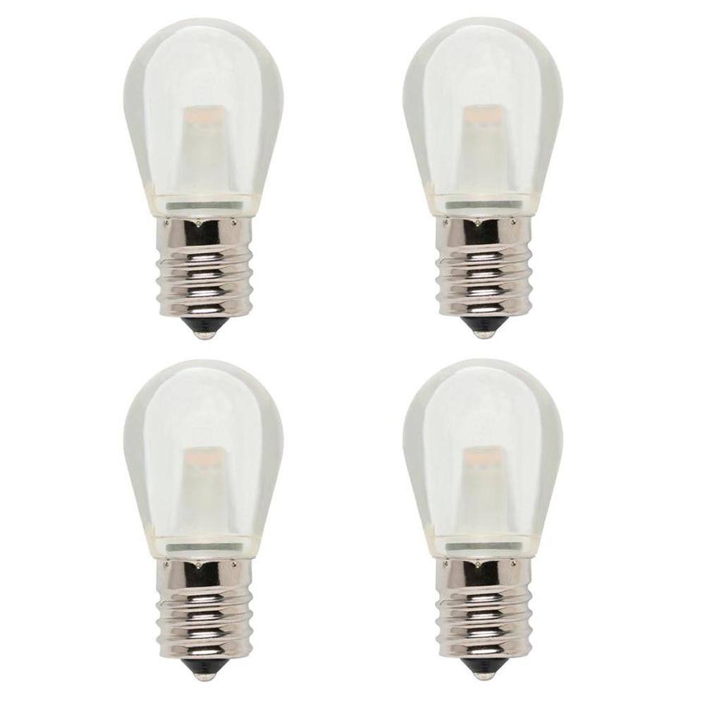 Westinghouse 10 Watt Equivalent S11 LED Light Bulb Soft White 4 Pack 4511420 The Home Depot