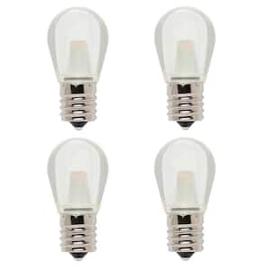10-Watt Equivalent S11 LED Light Bulb Soft White (4-Pack)