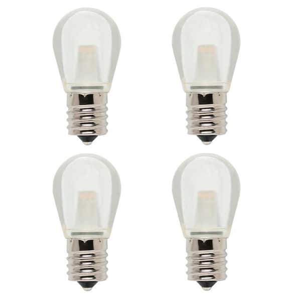 Haat punt Blootstellen Westinghouse 10-Watt Equivalent S11 LED Light Bulb Soft White (4-Pack)  4511420 - The Home Depot