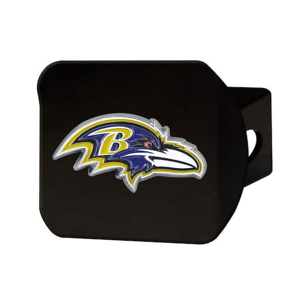 Baltimore Ravens Black Color Hitch Cover