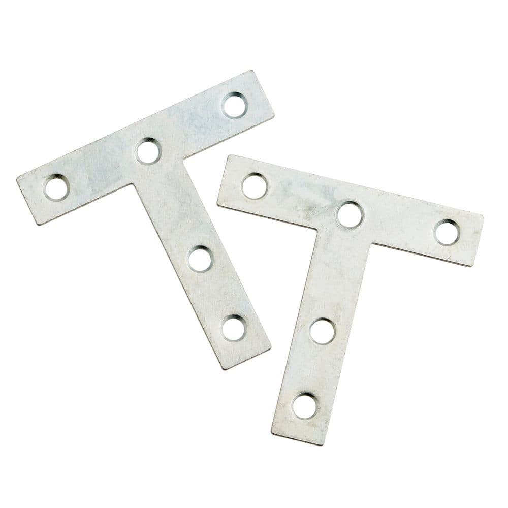 (2-Pack) 3 in. x 3 in. Zinc-Plated T-Plate price history on PriceWatchPro