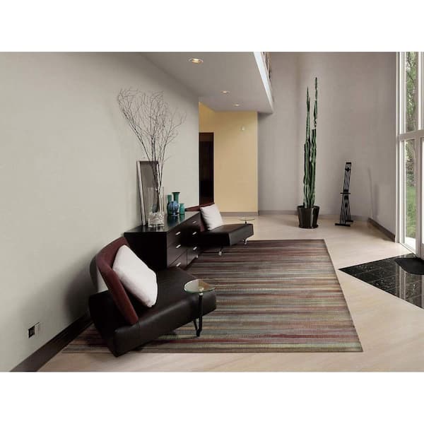 Expressions Multicolor 10 ft. x 14 ft. Geometric Contemporary Area Rug