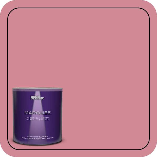 BEHR MARQUEE 1 qt. #M140-4 Fruit Cocktail Eggshell Enamel Interior Paint & Primer