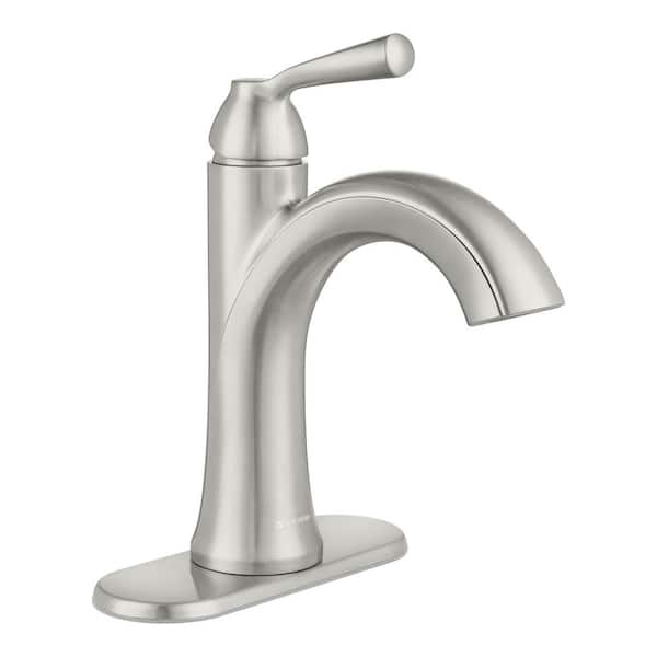 Londonderry 4 in. Centerset Single Handle Bathroom Faucet in Brushed Nickel