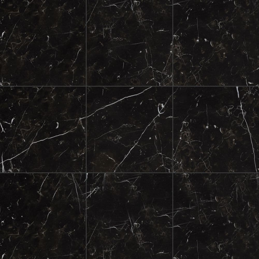 Marmo Metallo Black Porcelain Tiles - MMG Stone & Tile