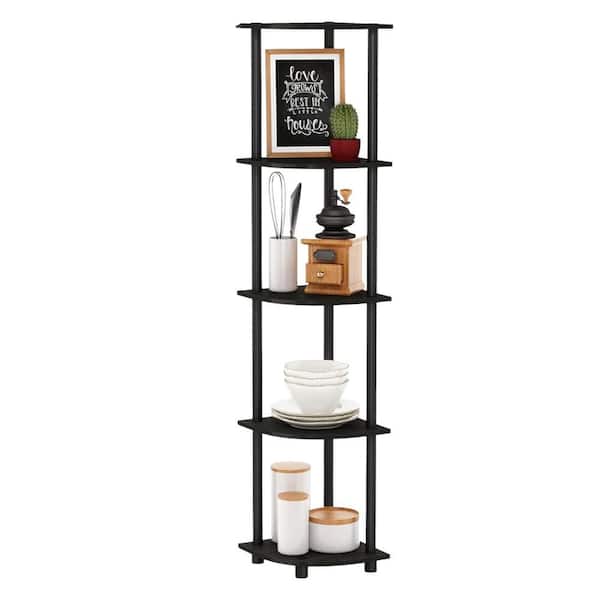 平棚 800x350x300 ① 11.6 in. W x 11.61 in. D Black Corner Display Rack Multipurpose