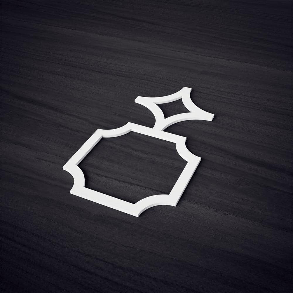 Large White PVC Decorative Fretwork Wall Panels