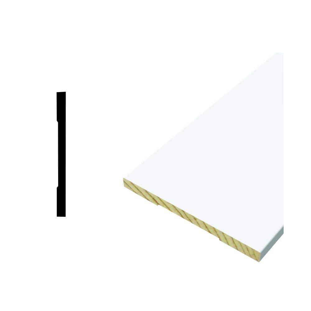 Woodgrain Millwork 512 1/2 in. x 5−1/2 in. Primed Finger Jointed Wood