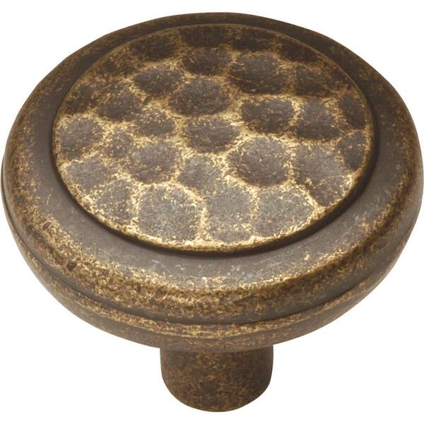 HICKORY HARDWARE 1-1/4 in. Arts and Crafts Windover Antique Cabinet Knob