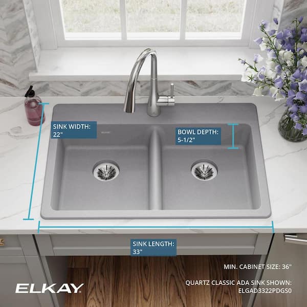 Kitchen Sink With Perfect Drain
