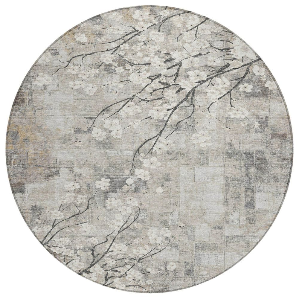 Chantille Machine Washable Indoor/Outdoor Abstract ACN2248 Beige 8 ft. x 8 ft. Area Rug price history on PriceWatchPro