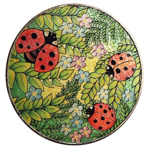 12 in. Suncatcher with Ladybug Decoration